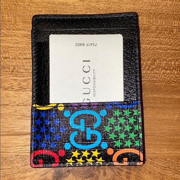 GUCCI psychedelic card holder - Picture 2 of 2